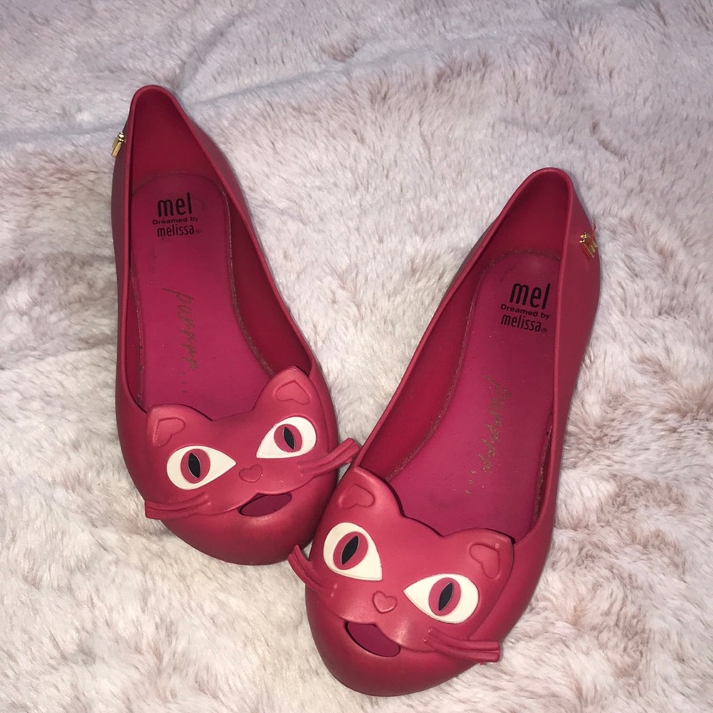 Kitty cat ballet slippers